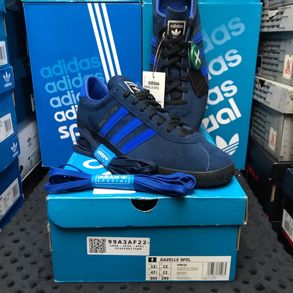 Adidas Originals Gazelle SPZL Night Indigo 12.5M IF8424 NWT DS OG BOX